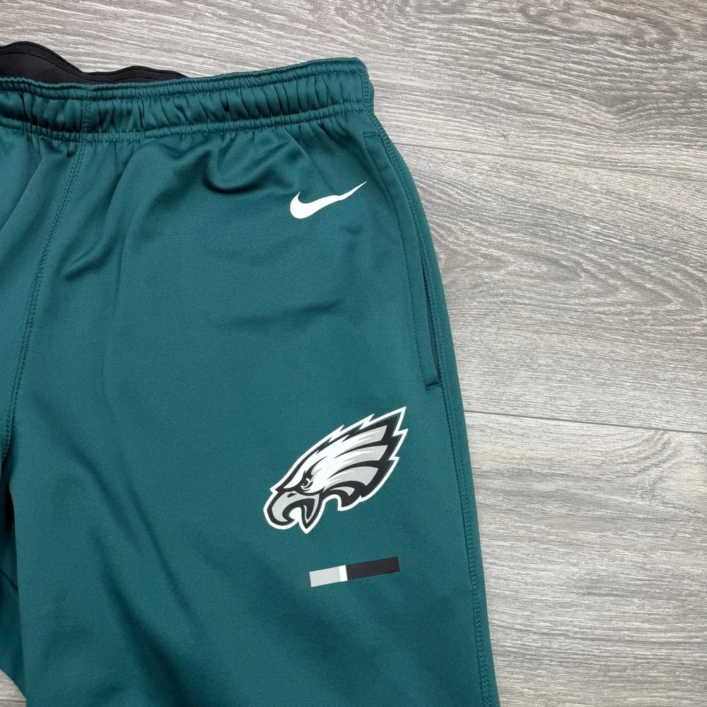 Nike Philadelphia Eagles Sweatpants Men Large Green NFL Football Sideline Swoosh